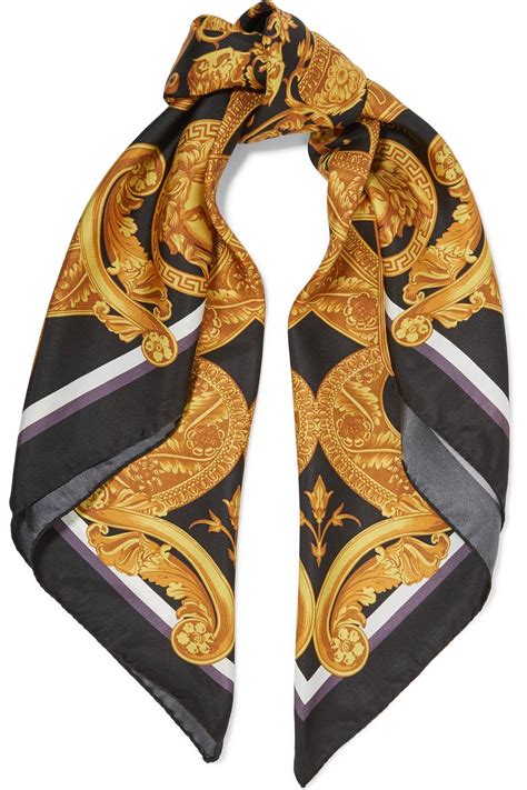 versace scarf sale yellow|gianni versace silk scarf.